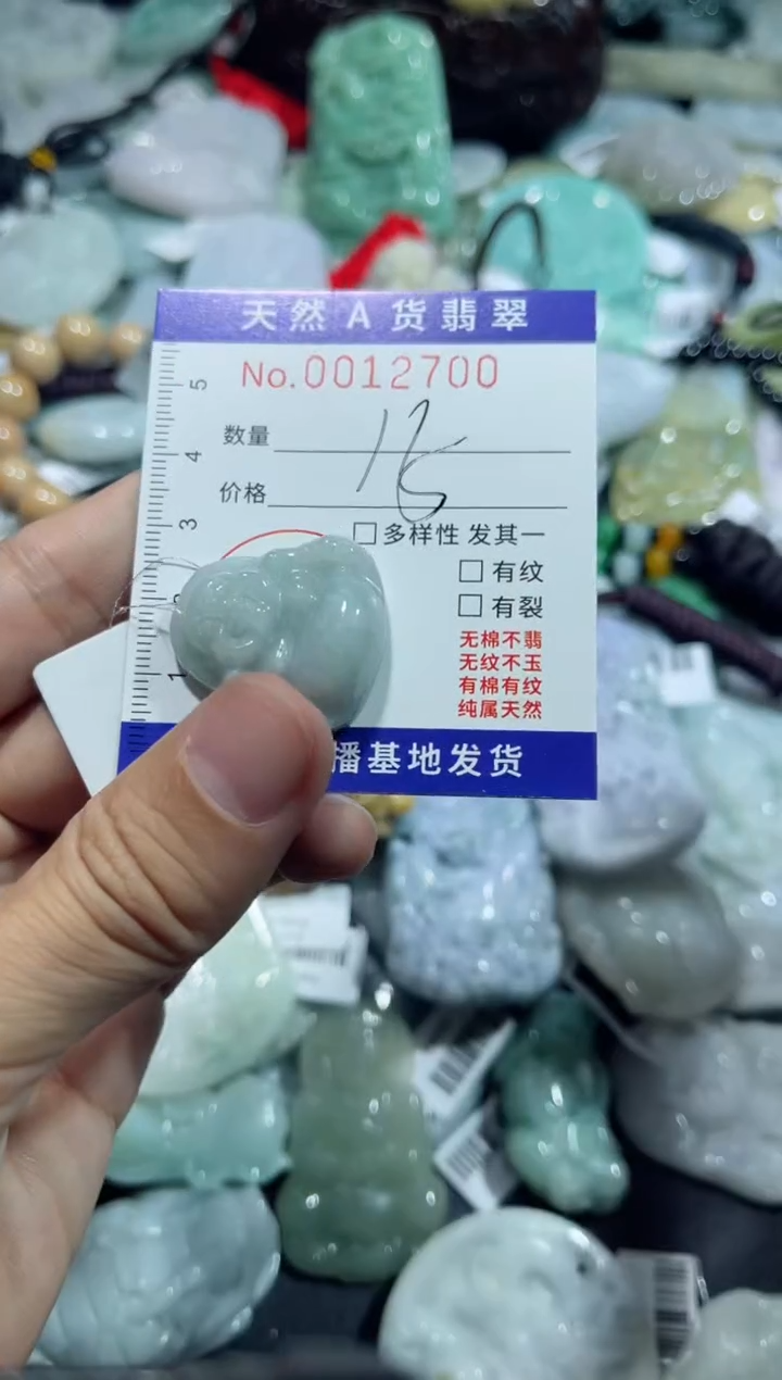 【闪购商品】翡翠颈饰未镶嵌00012700
