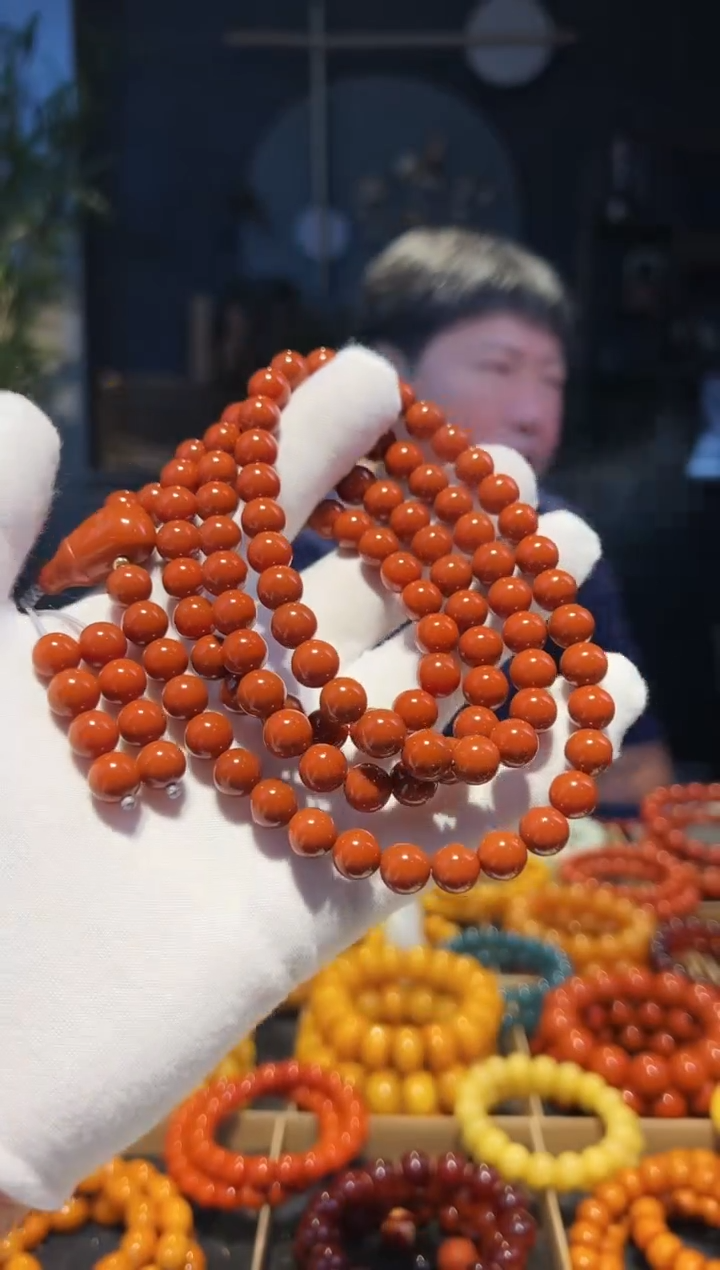 手串未镶嵌南红玛瑙9+108多圈