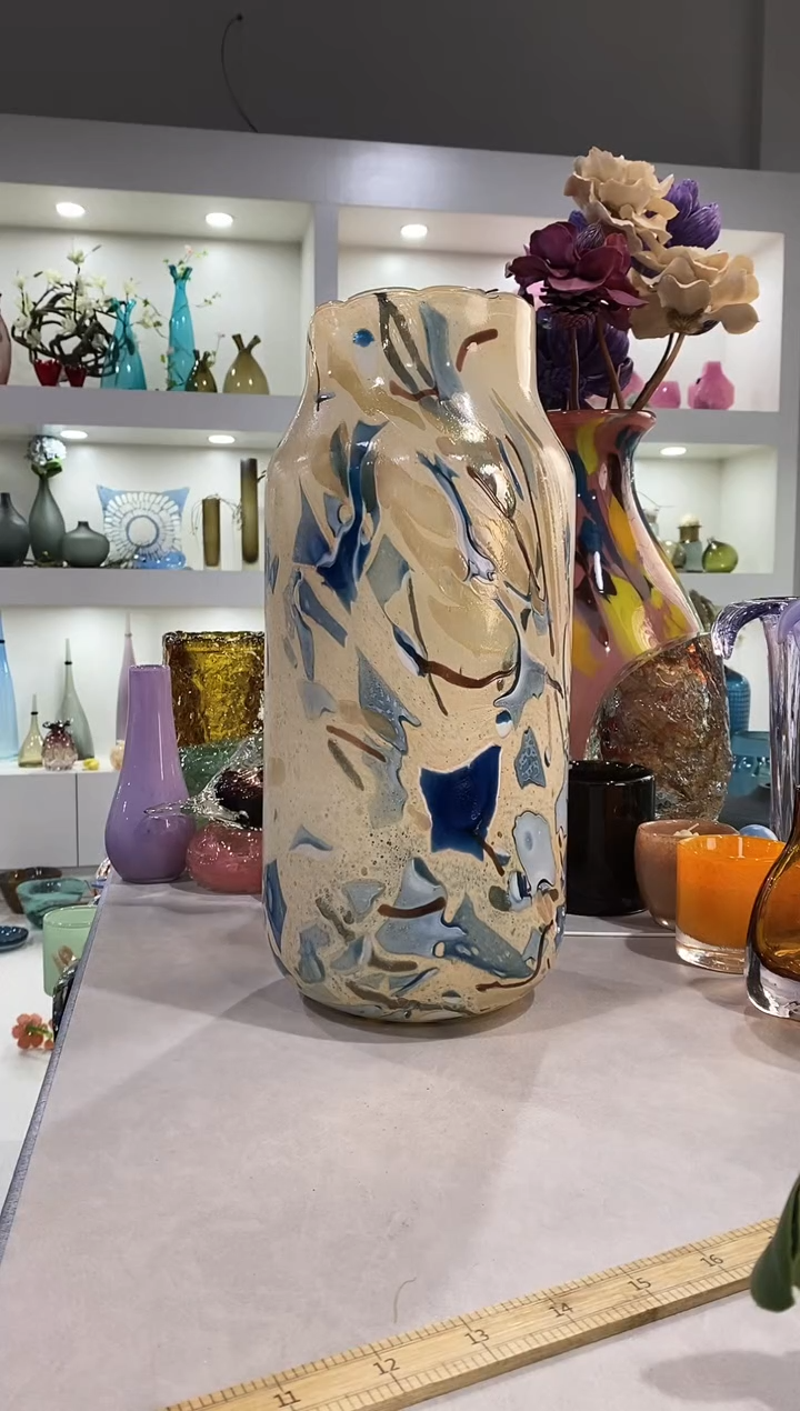 S**格慕忆家手作琉璃花瓶