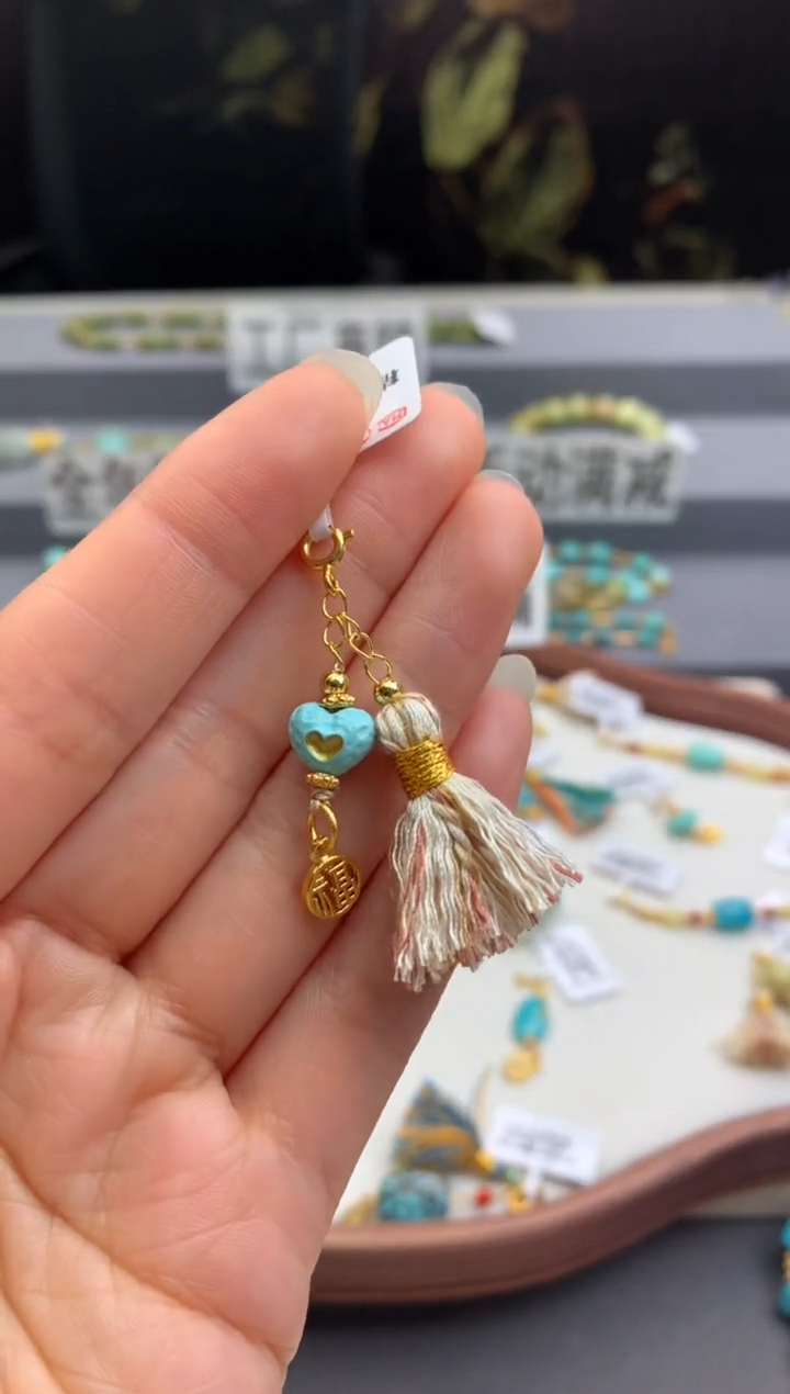 未镶嵌绿松石提溜茜.A186