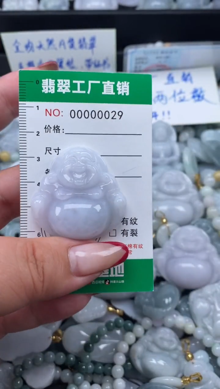 翡翠未镶嵌颈饰天然A货翡翠0029