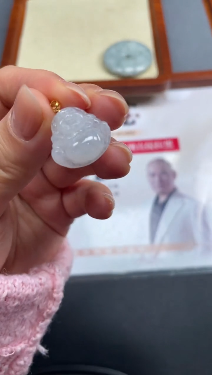 【闪购商品】定制翡翠18K金镶嵌02-19HDJT0122940