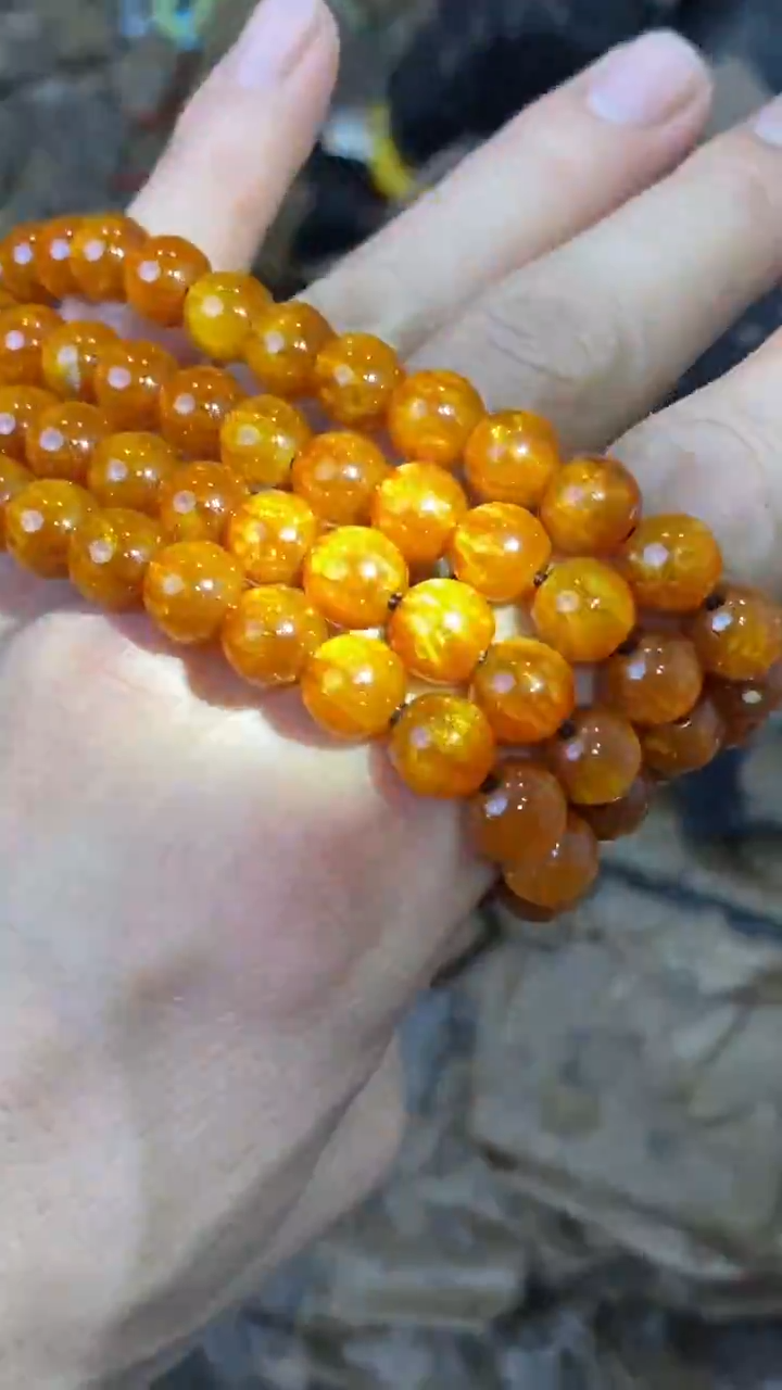 手串海棠瓷器（无礼盒）@@@SP203