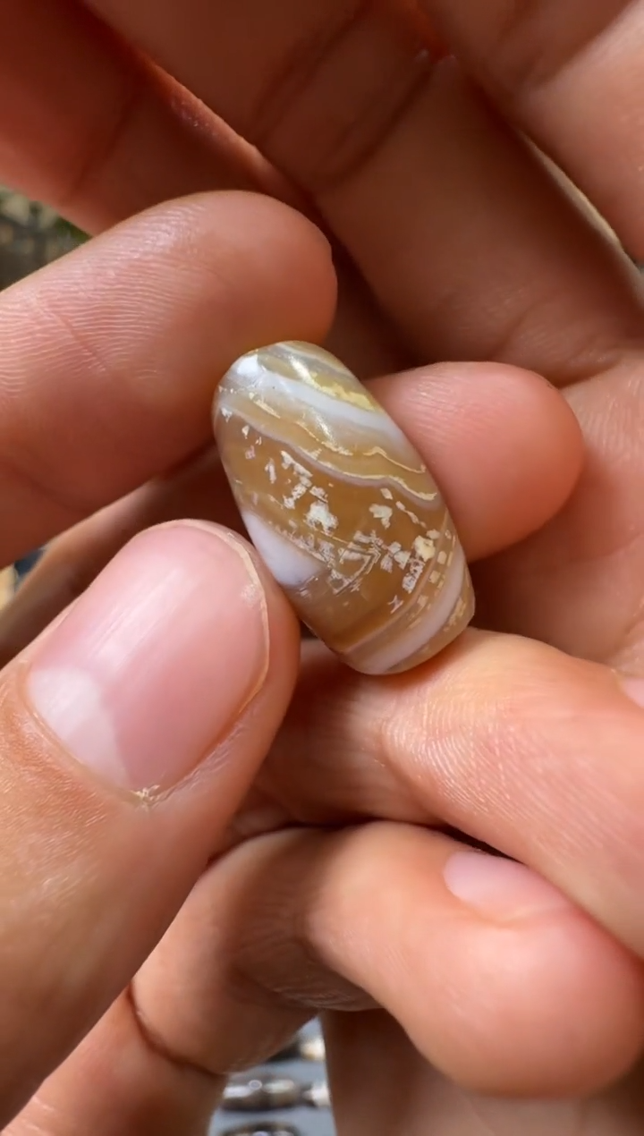 【闪购商品】玛瑙/玉髓珠宝半成品未镶嵌玛瑙珠1