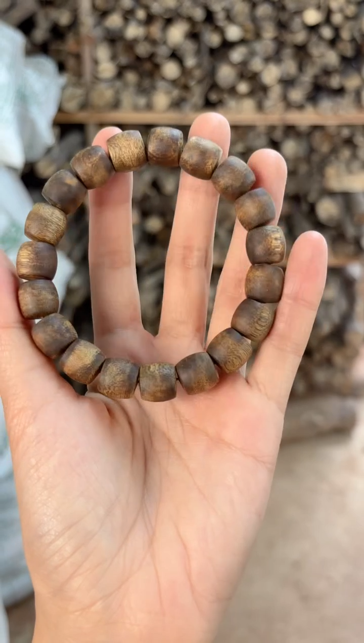 手串沉香海南莺歌绿金沙叶熟结1.2多样性发货