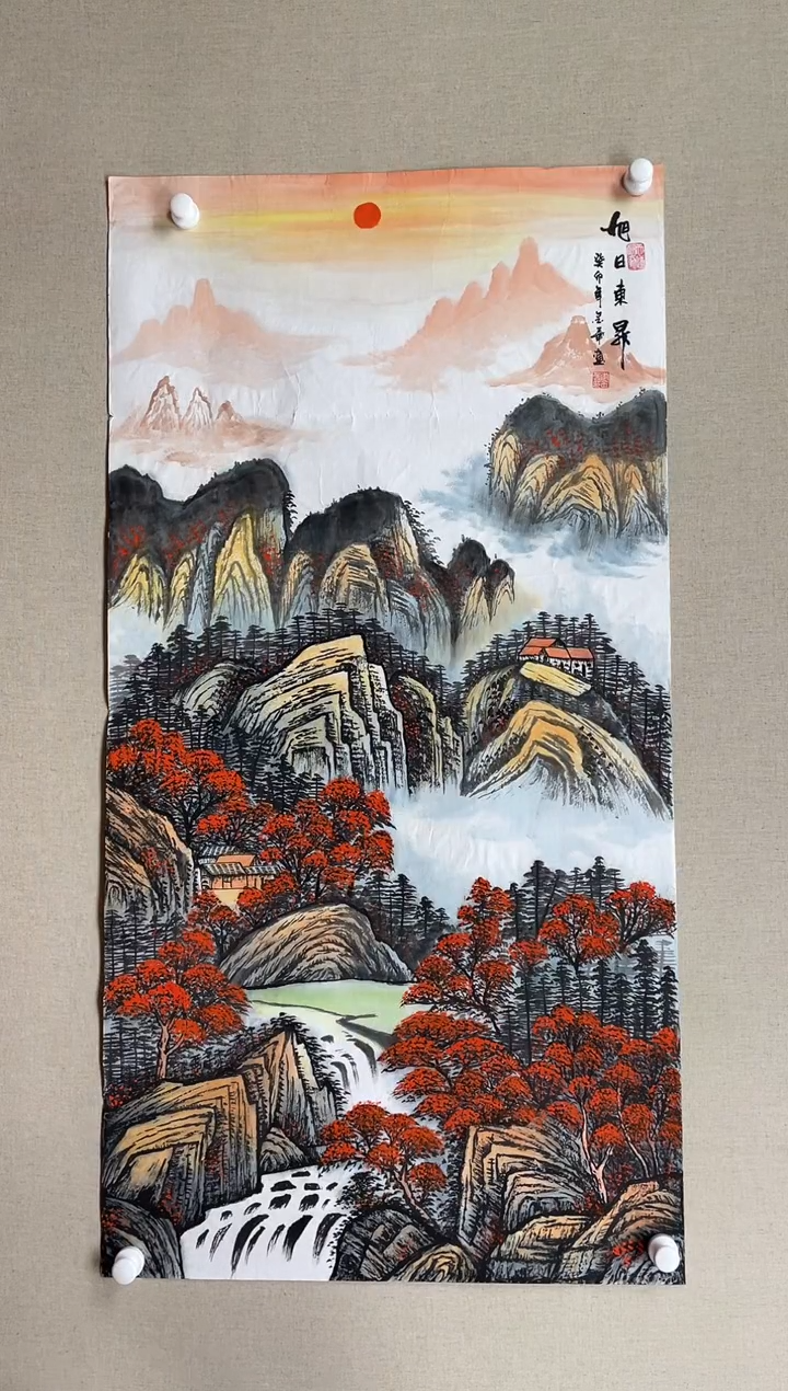 国画138*68 李金华 李金华 李金华