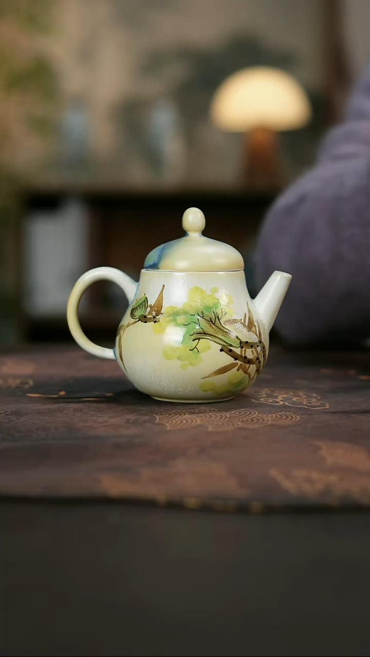 景德镇陶瓷杯碗柴烧多人