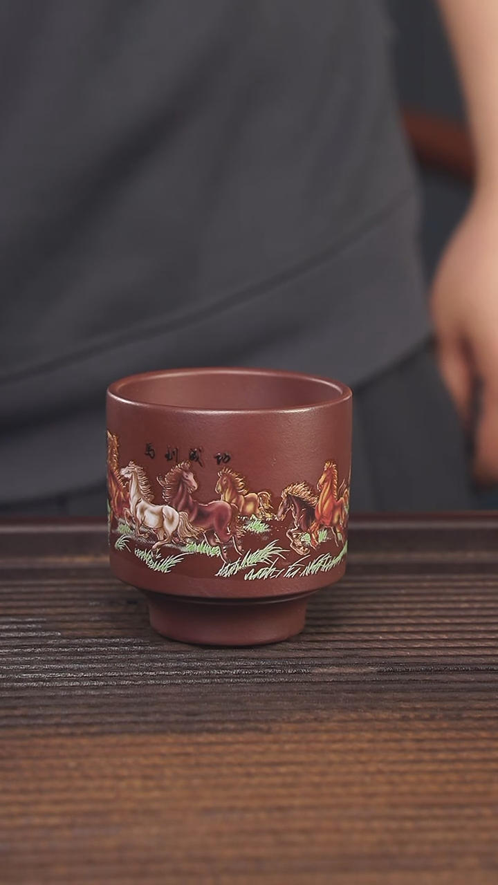 【闪购商品】紫砂茶壶140cc顾氏手工紫砂