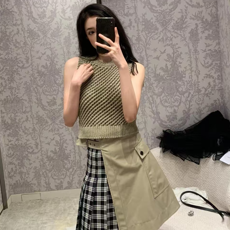 99新 DIOR/迪奥 双双臻选/bb10084/迪奥/马甲/38码