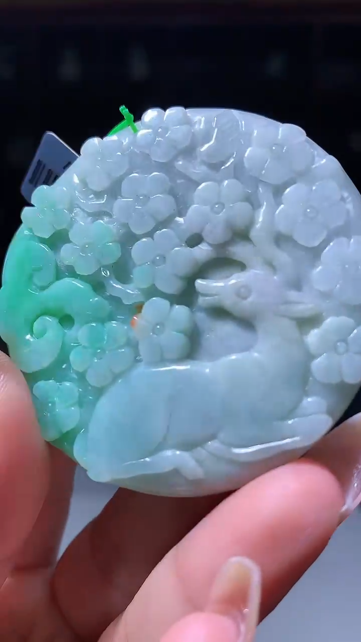 【闪购商品】定制翡翠未镶嵌1049xx-毛货翡翠39