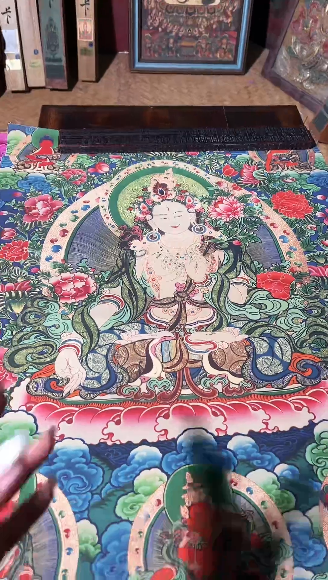 卷轴画东东唐卡tk16