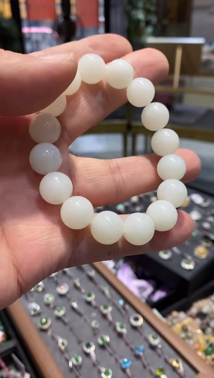 【闪购商品】和田玉手链未镶嵌亏米福利12+