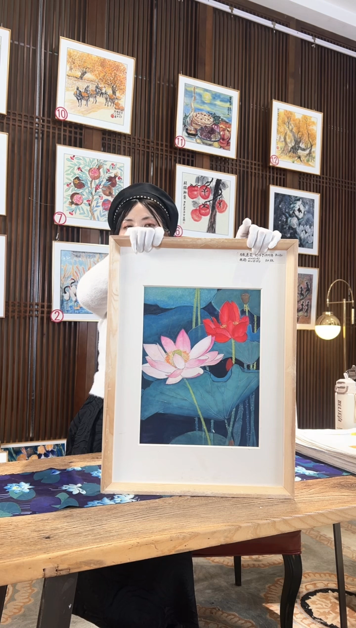 版画耿玉琨名章限量版画S