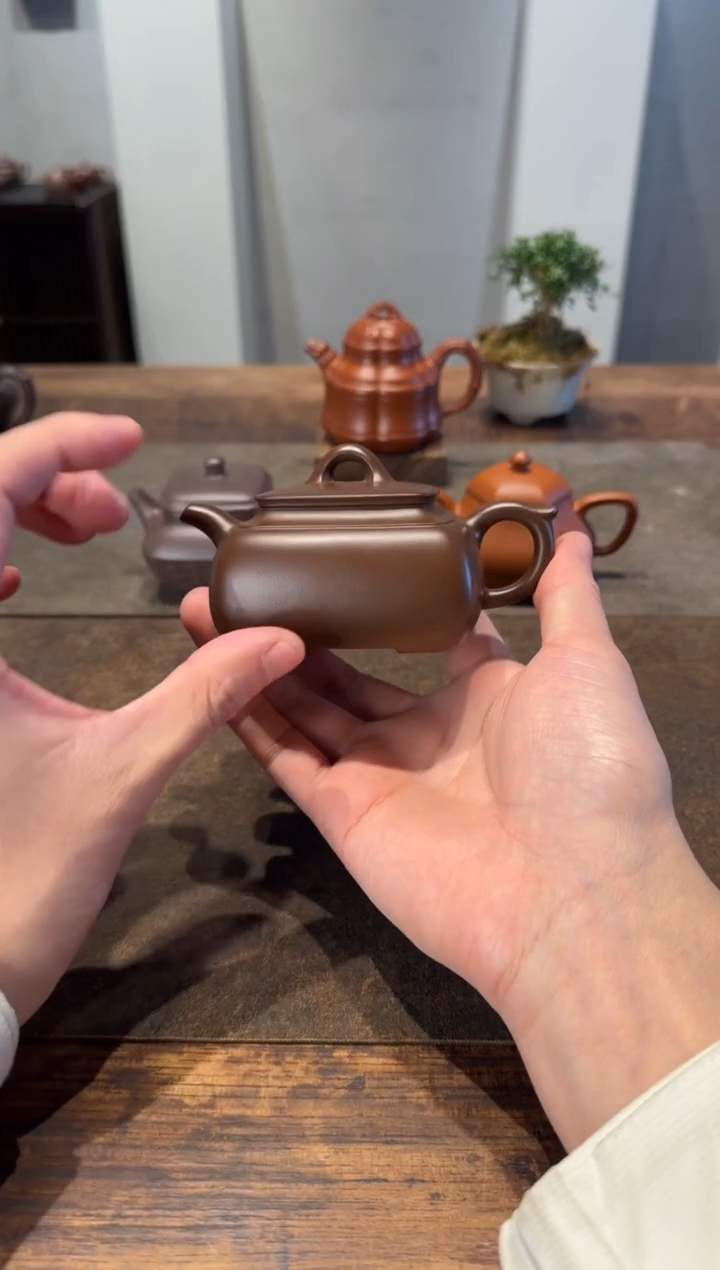 茶壶紫砂先*长四方紫砂壶