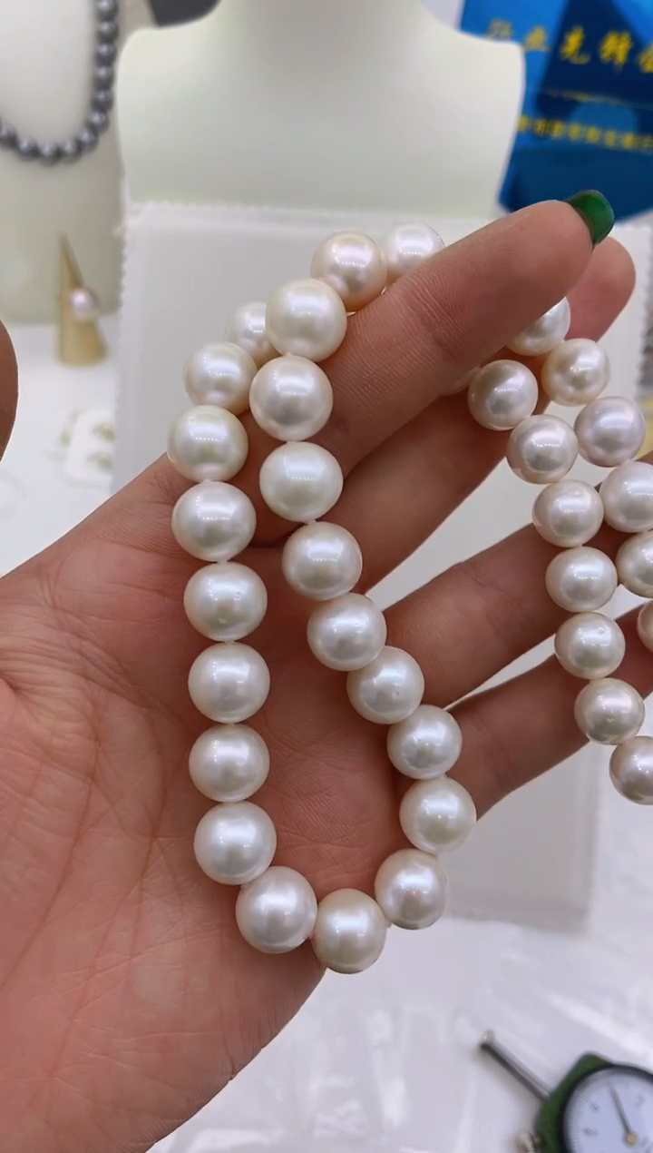 【闪购商品】淡水珍珠项链未镶嵌131 10-11.5mm
