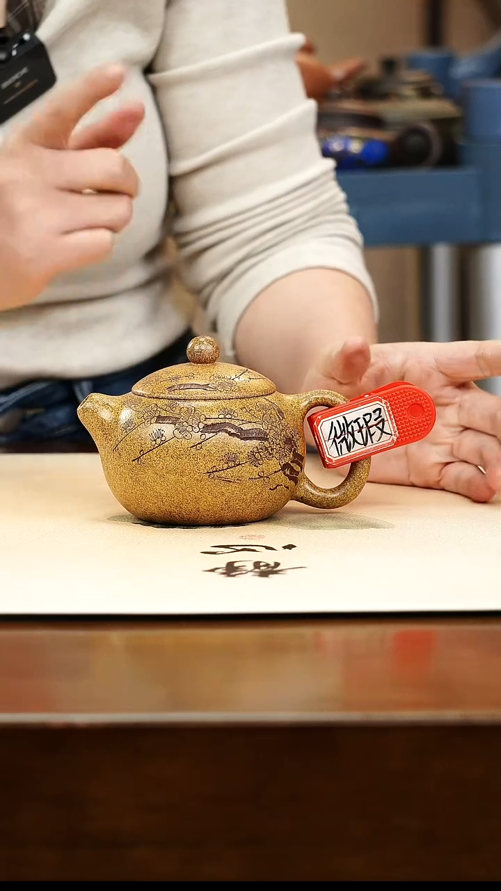 茶壶紫砂宜兴紫砂壶孤品微瑕