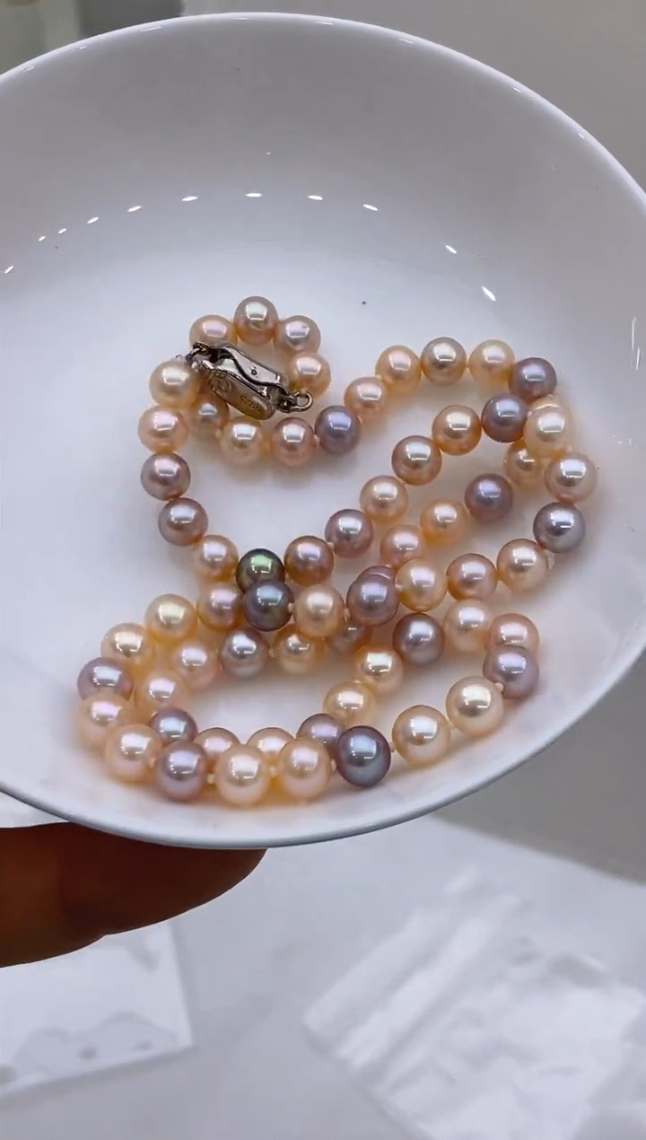 【闪购商品】淡水珍珠项链未镶嵌93