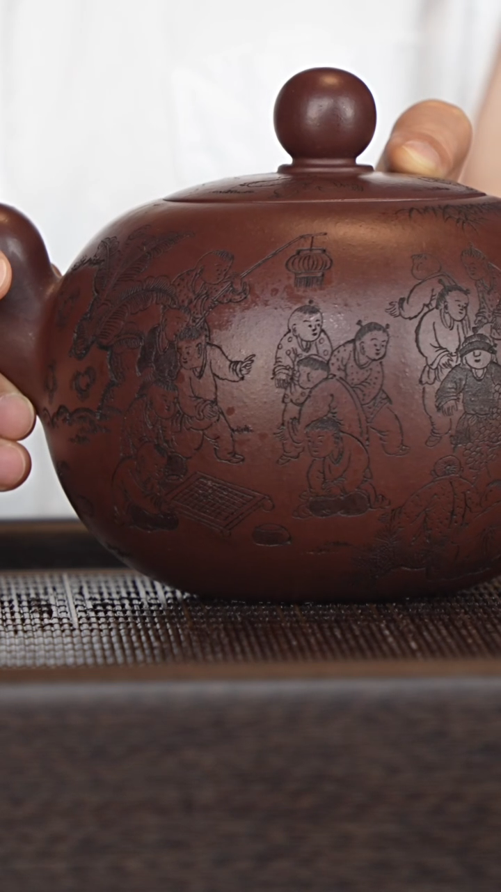 茶壶紫砂宜兴紫砂壶xjz25101