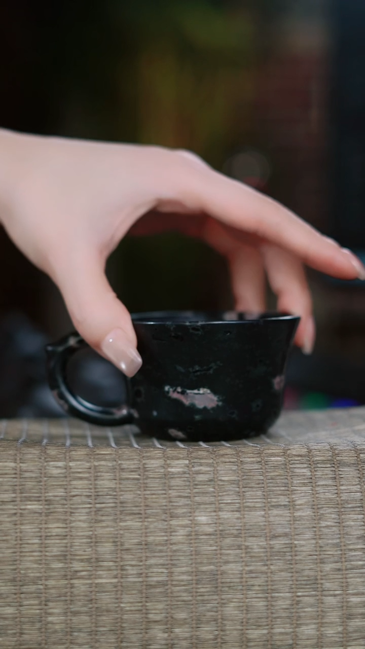 【闪购商品】寻武记M梅花玉一物一拍咖啡杯