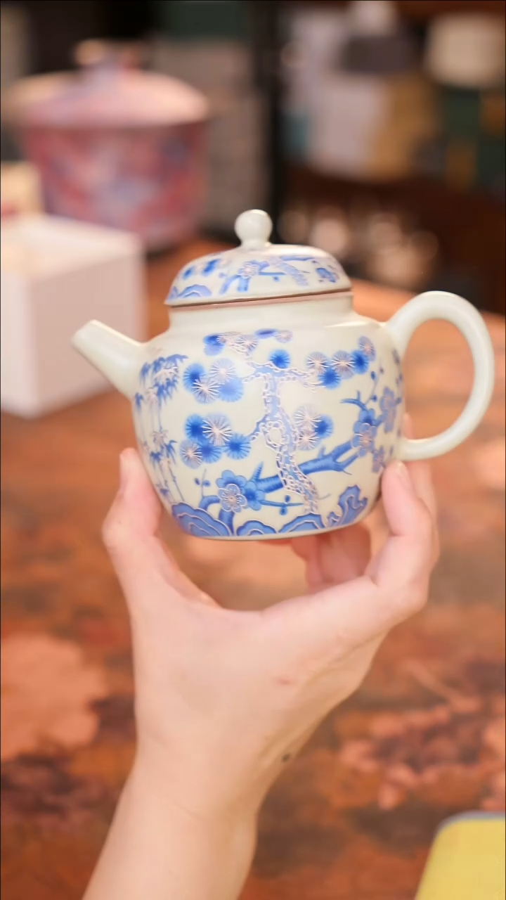 【闪购商品】陶瓷茶具（无礼盒无茶盘）@@A11193