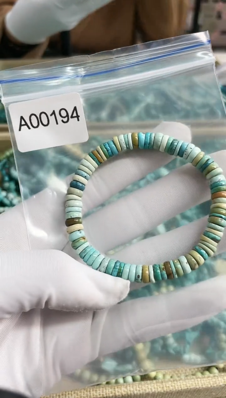 【闪购商品】绿松石珠宝奇石未镶嵌7mm+