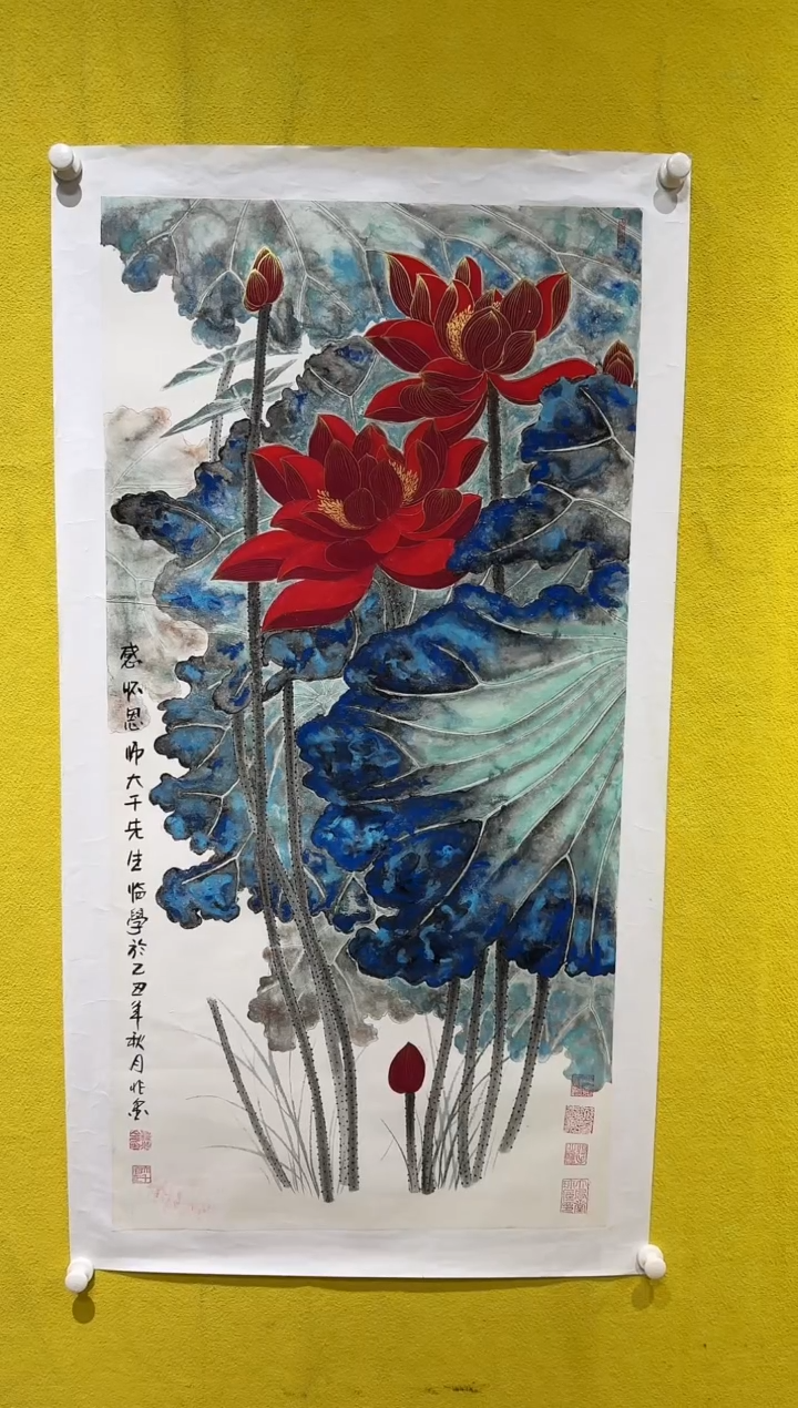 国画梁兆金/精品国画/8平尺