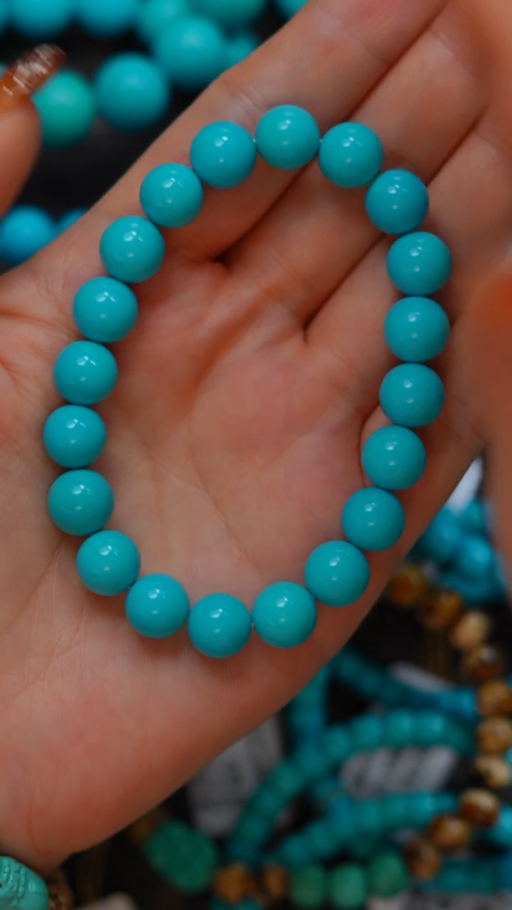 【闪购商品】绿松石珠宝奇石足金镶嵌B017