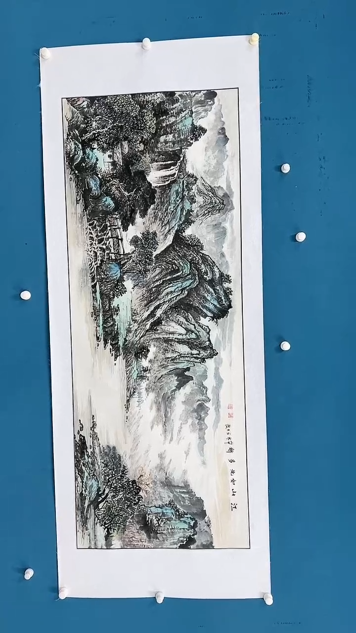 【闪购商品】国画2.19-甄选-王夫怀-六尺红原47