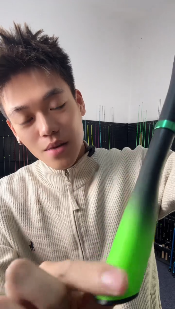 2.4m碳素竹叶青五节枪柄2.4米M偏ML（瑕疵尾货竿，没有售后）