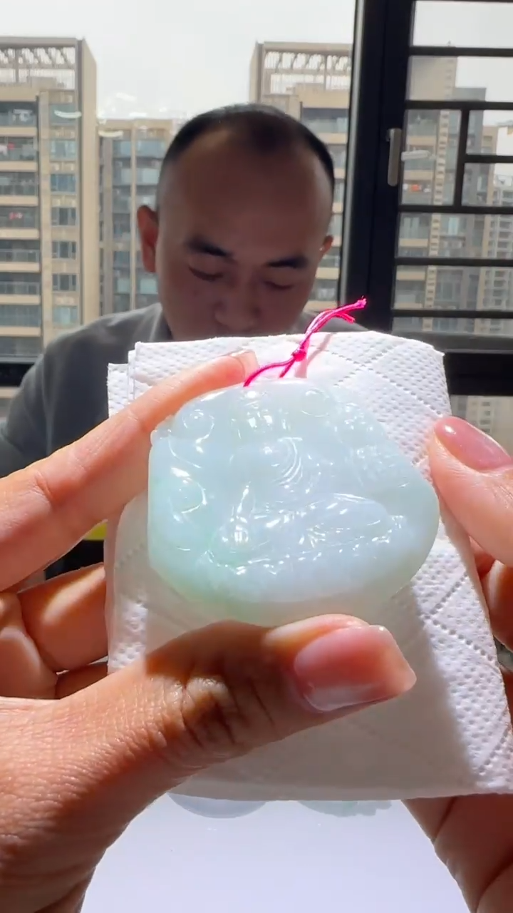 【闪购商品】翡翠颈饰未镶嵌天然翡翠A货