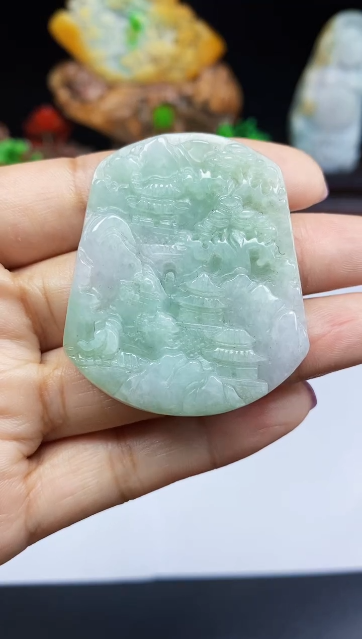【闪购商品】翡翠颈饰未镶嵌翡翠A货多样发