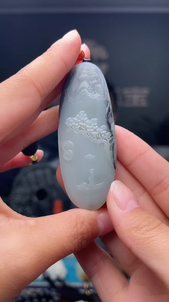 未镶嵌和田玉挂件1