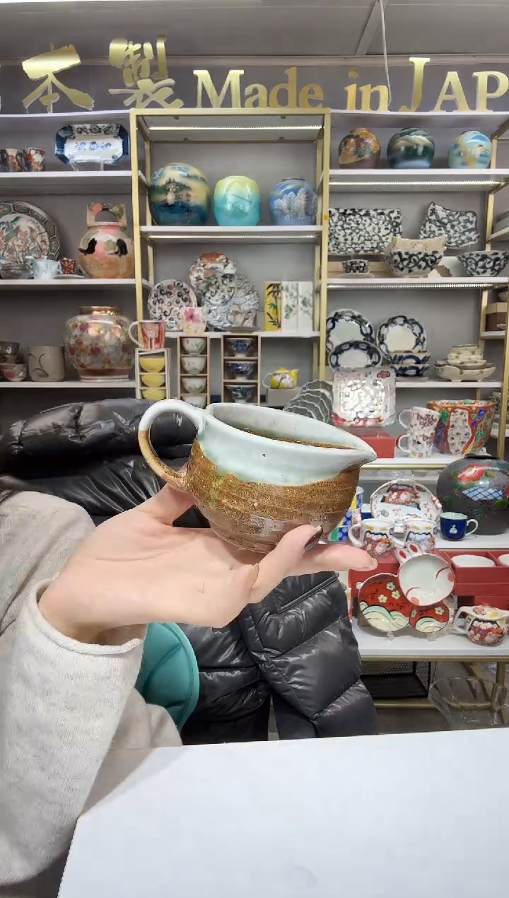 瓷W**子公道杯一只装G1228