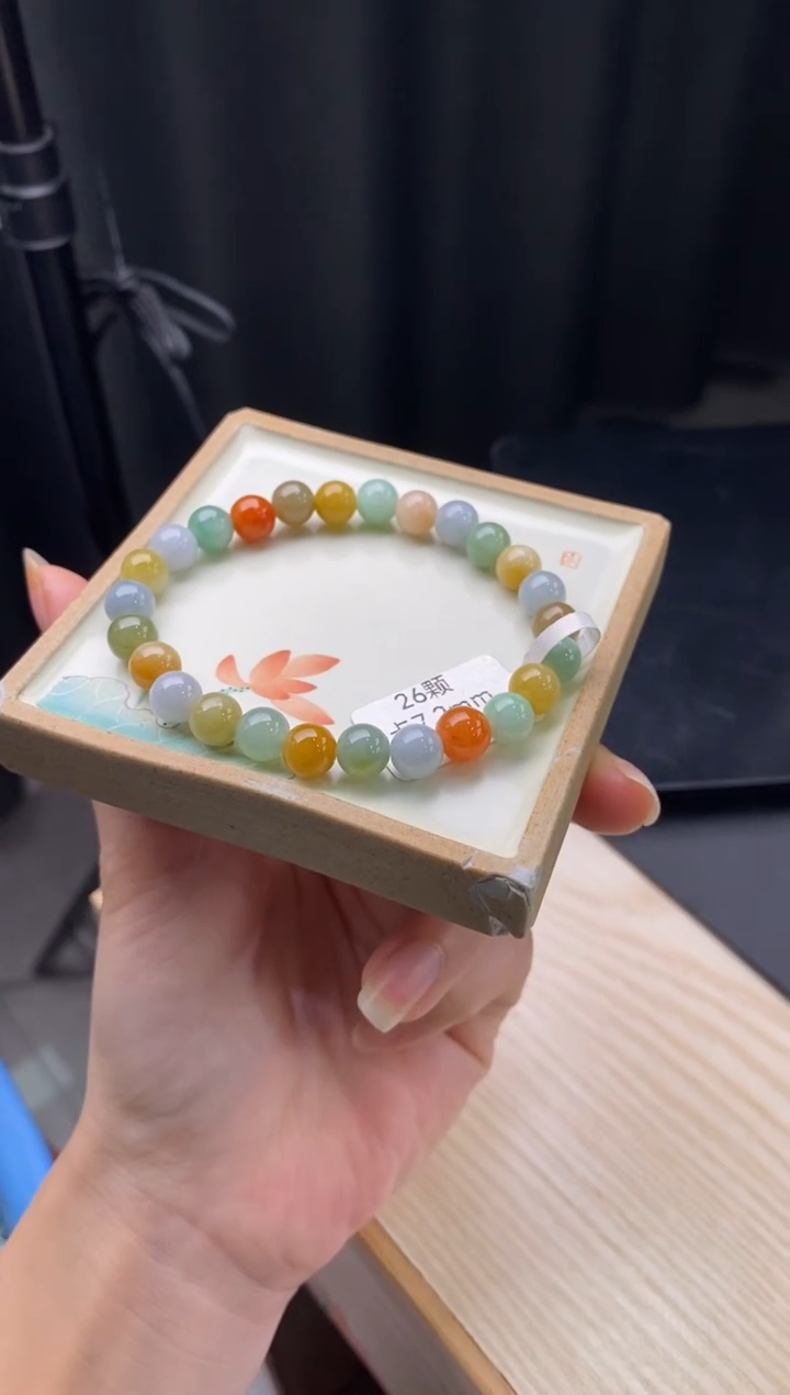 【闪购商品】翡翠手链未镶嵌手串y706