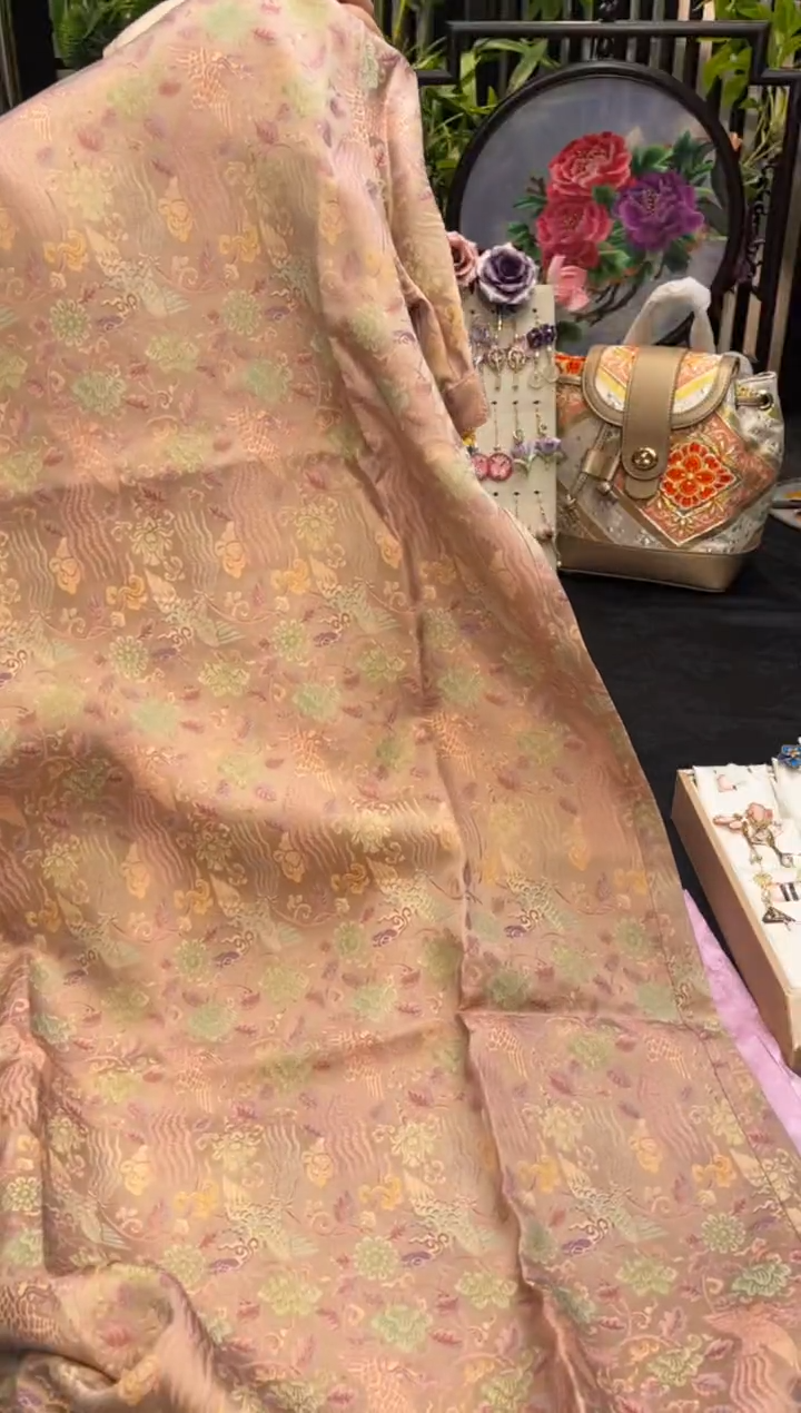 织绣沐**槿非遗苏绣手工饰品