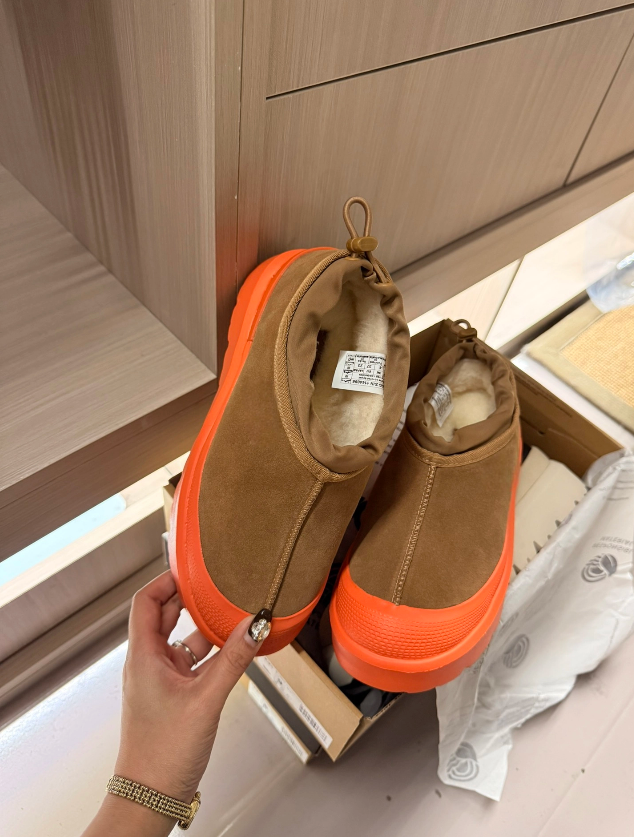 【王一博雨靴】*王一博低帮羊皮毛一体冬季保暖休闲百搭雪地靴