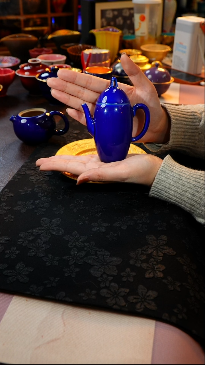 茶杯紫砂【宜景窑系列】壶