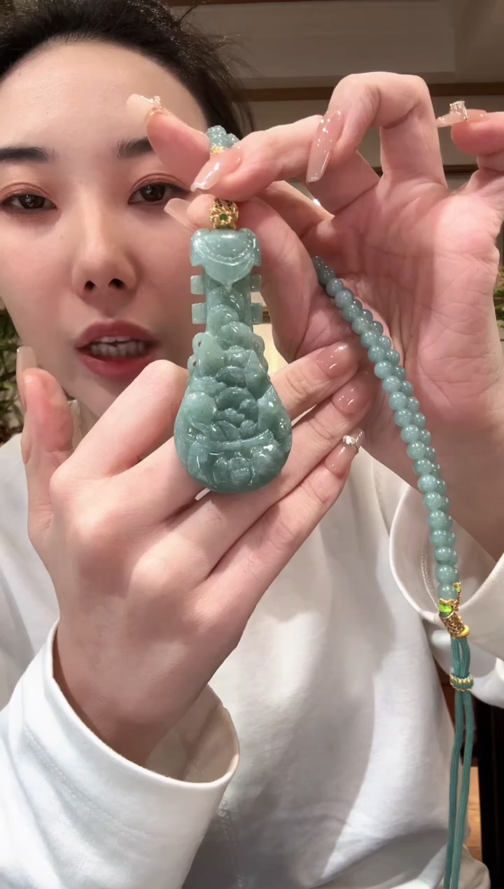 【闪购商品】翡翠颈饰未镶嵌国风