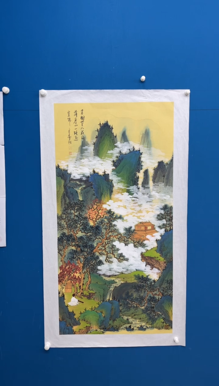 【闪购商品】国画张-四尺山水/无框/L