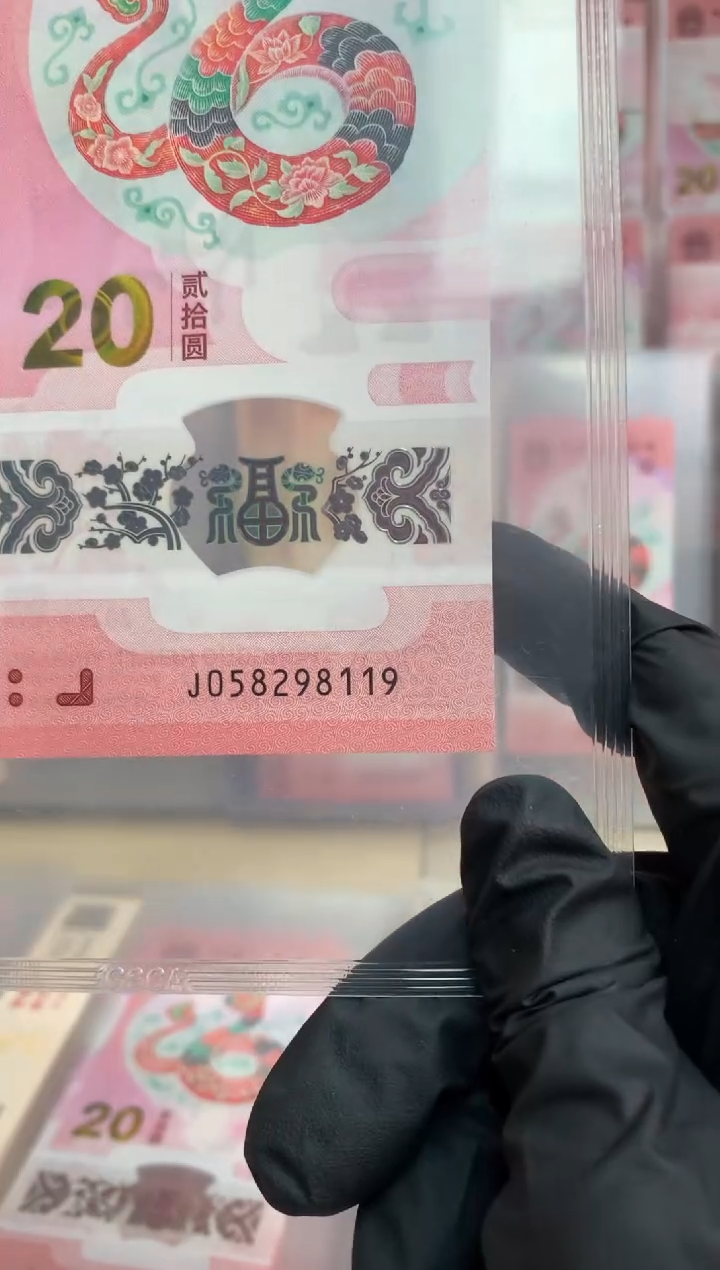 【闪购商品】塑料蛇钞 真钞【单张】98119