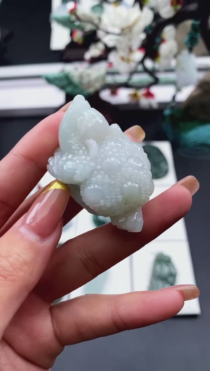 【闪购商品】翡翠颈饰未镶嵌天然缅甸A货翡翠