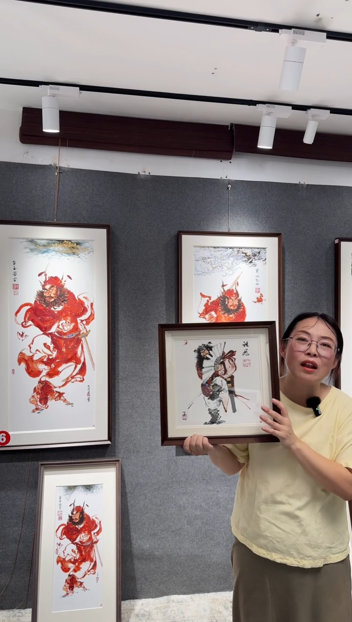 国画牛百川老师手绘37x37