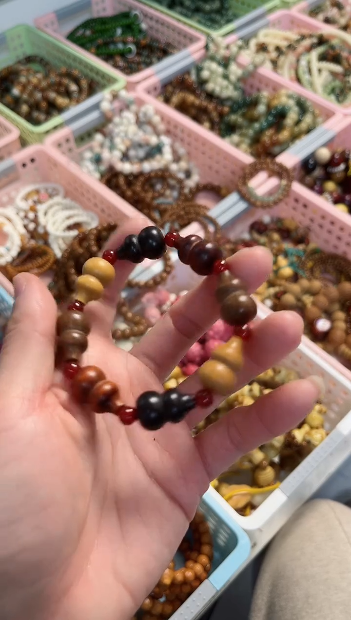 【闪购商品】非洲檀香手串/手链葫芦单圈