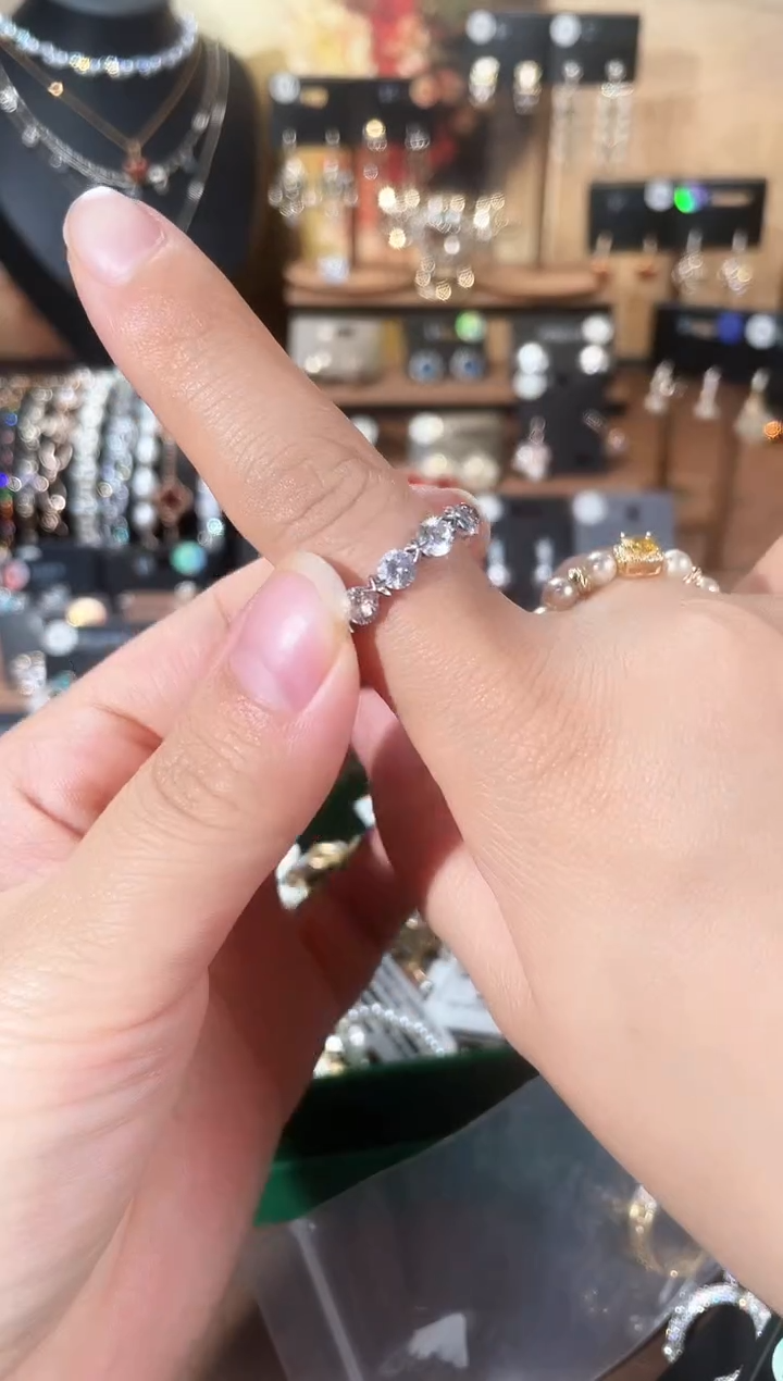 合金925银锆石7287