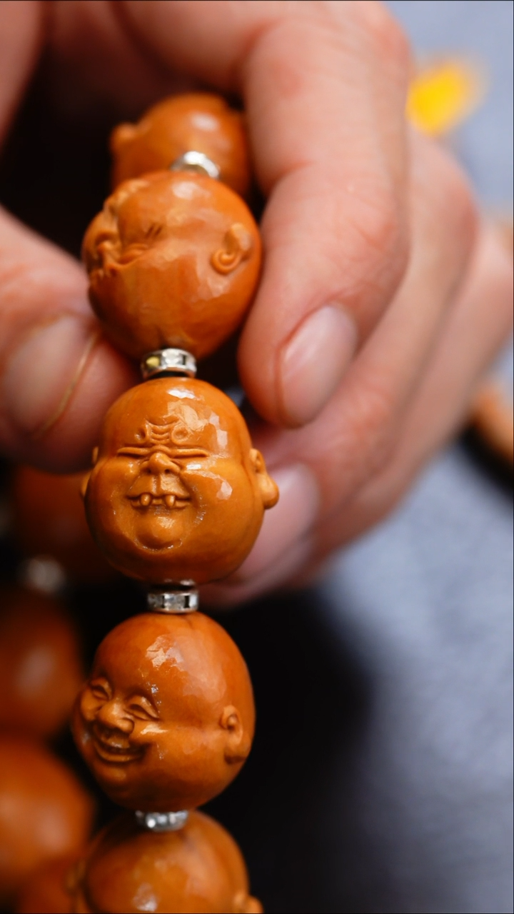 【闪购商品】橄榄核吊坠苏工橄榄核