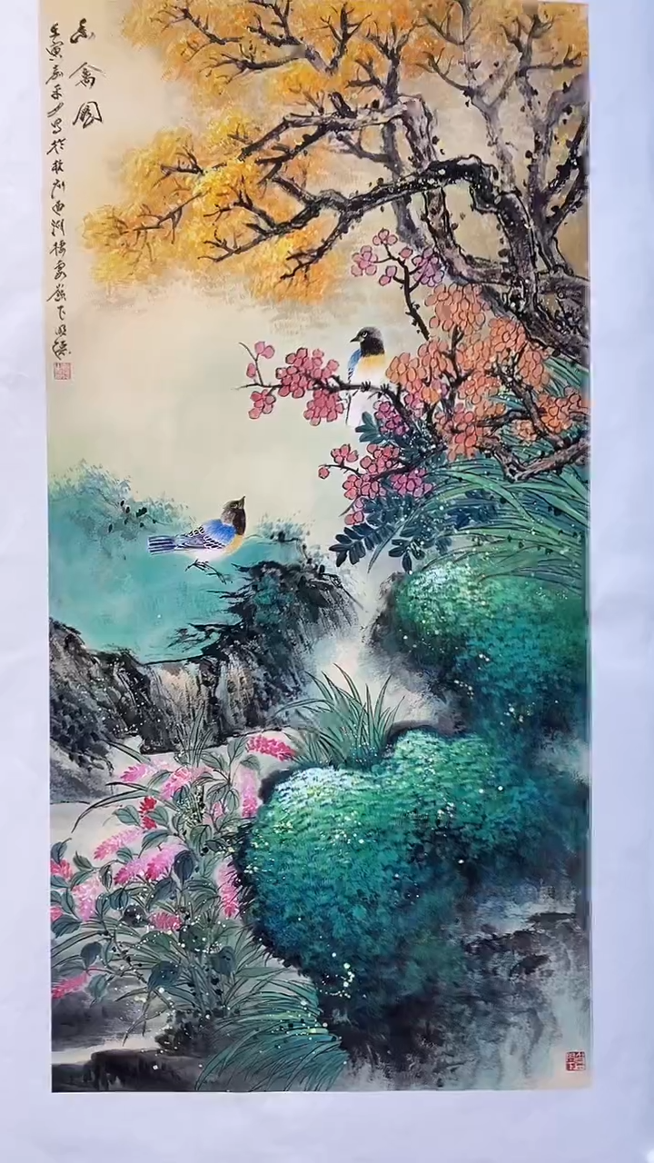 国画画都展厅明德老师国画作品20
