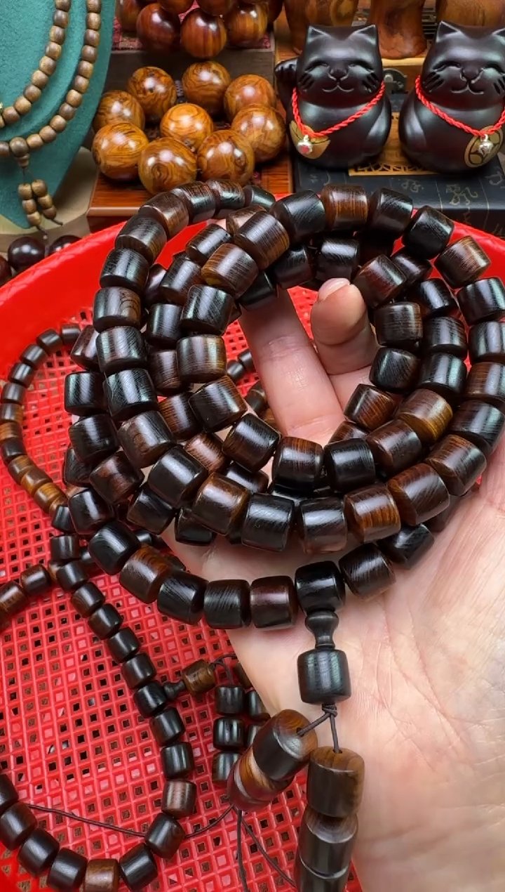 柏木（崖柏）手串/手链雷击崖柏1.2桶珠多圈