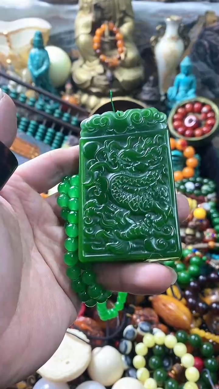 【闪购商品】和田玉（碧玉）主播推荐主播推荐未镶嵌 