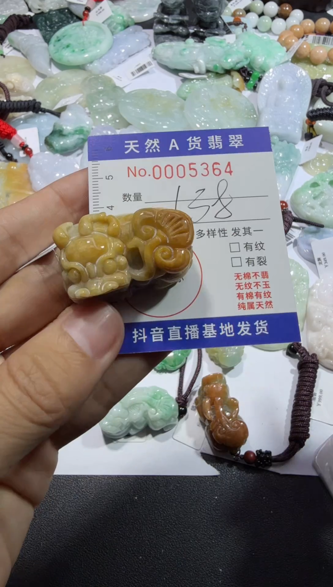 【闪购商品】翡翠颈饰未镶嵌00005364