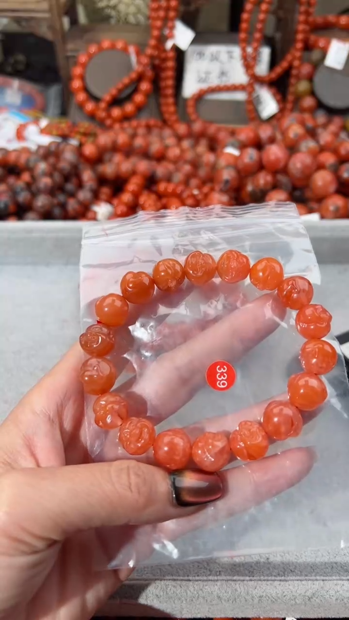 【闪购商品】南红玛瑙手串未镶嵌1